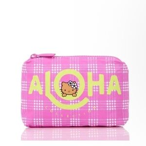 New pink palaka Hello Kitty mini pouch